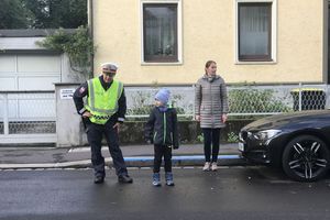 Verkehrserziehung mit der Polizei