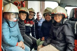 Besuch der Freiwilligen Feuerwehr Blindendorf