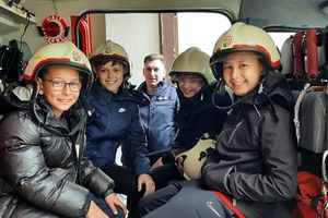 Besuch der Freiwilligen Feuerwehr Blindendorf